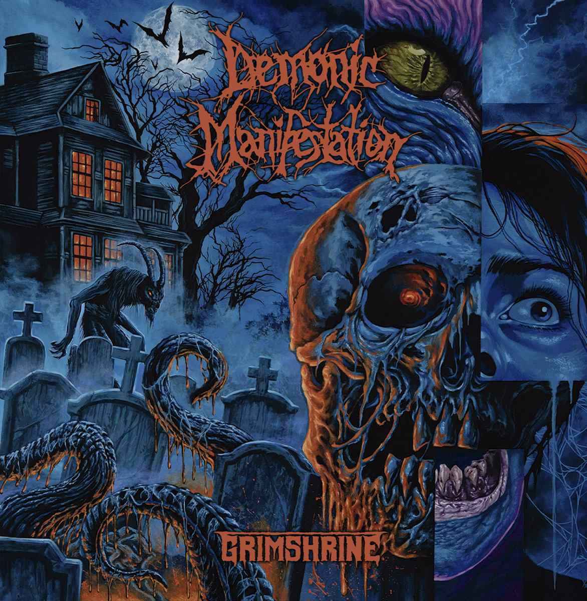 DEMONIC MANIFESTATION - Grimshrine CD